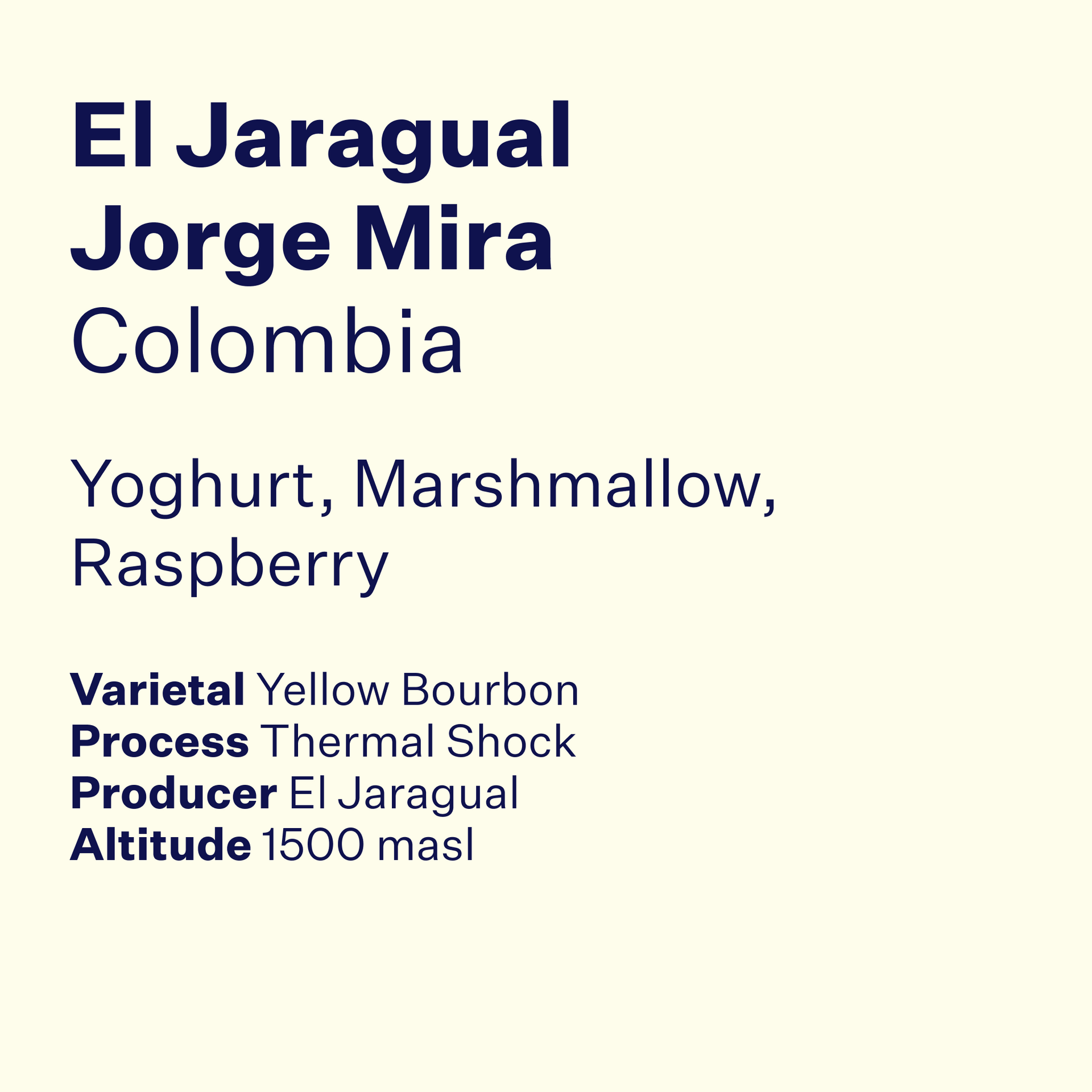 Photo of Colombia El Jaragual Jorge Mira